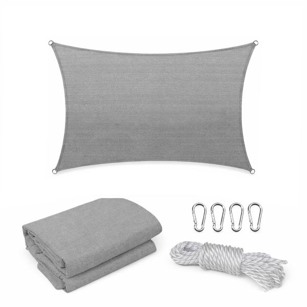 Rana napvitorla négyszög alakú 3x4 m szürke