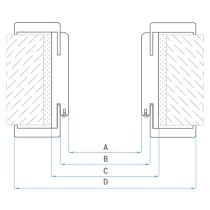 Dekor tok akác 100/12-14 jobbos