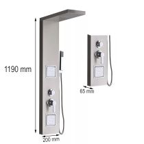 Merino hidromasszázs zuhanypanel