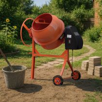 Mixer 120 betonkeverő 220V 450W 120 l