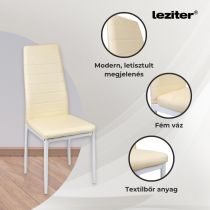 Tino NOVA Étkezőszék, bézs színben