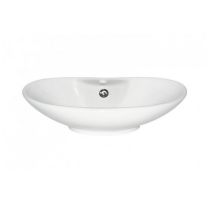 KR-139 kerámia design mosdó 58x38 cm, fényes fehér