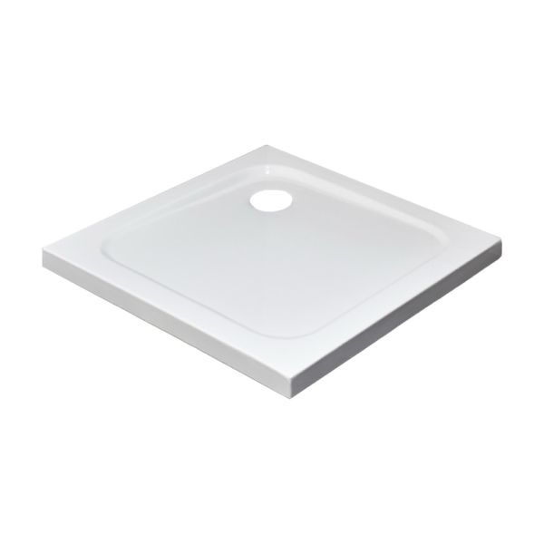 Modena Slim szögletes alacsony akril zuhanytálca 90x90 cm