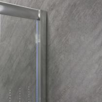 Spirit Mátrix 90x90 cm íves zuhanykabin zuhanytálca nélkül