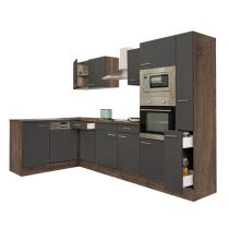 Yorki 310 sarok konyhabútor sütős és mikrohullámű sütős kivitelben