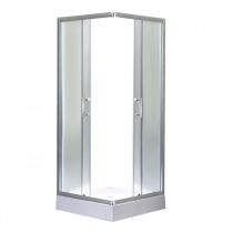 Spirit Matt 80x80 cm szögletes zuhanykabin, zuhanytálcával