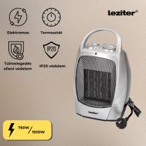 Loa elektromos kerámiabetétes hősugárzó 750W/1500W
