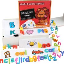 Fa ábécé képekkel, angol oktató játék