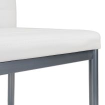 Tino NOVA Étkezőszék fehér-szürke színben