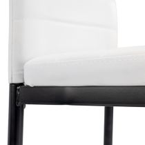 Tino NOVA Étkezőszék fehér-fekete színben