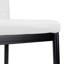 Tino NOVA Étkezőszék fehér-fekete színben