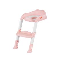 Lépcsős WC szűkítő rózsaszín