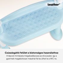 Lépcsős WC szűkítő kék