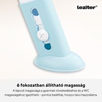 Lépcsős WC szűkítő kék