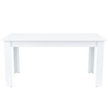 Yorki Standard étkezőasztal 160x90 cm fehér