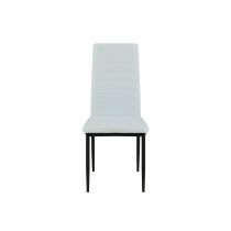 Mezza 4+1 étkező garnitúra fehér-fekete