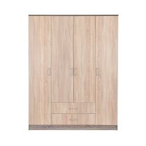 Miami gardróbszekrény 160x205 cm sonoma tölgy-yorki tölgy