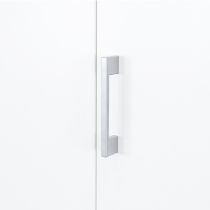 Miami gardróbszekrény 120x205 cm fehér-sonoma tölgy