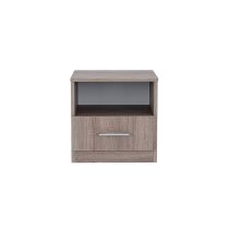 Miami éjjeliszekrény 1 fiókos 40x40 cm yorki tölgy-yorki tölgy