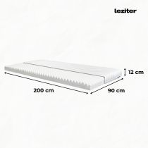 DreamX szivacs matrac 90x200x12