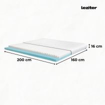 DreamX szivacs matrac 160x200x16