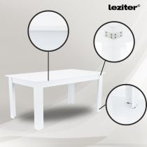 Lola 4+1 étkező garnitúra fehér-fehér