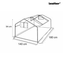 Magágy fólia 180x140x94 cm fehér