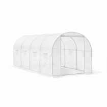 Fóliasátor 200x250x400 cm erősített vázzal+fólia