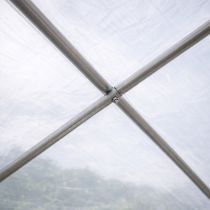 Fóliasátor 200x250x400 cm erősített vázzal+fólia