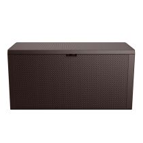 Emily 270L műanyag kerti tároló barna