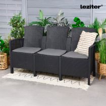 Lima 3 üléses kerti kanapé