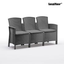 Lima 3 üléses kerti kanapé