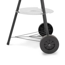 Faszenes kerti gömb grillsütő kerekes