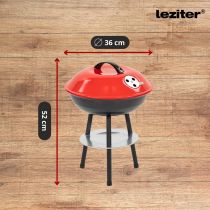 Faszenes kerti gömb grillsütő