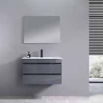 Cube 80 alsó szekrény mosdóval