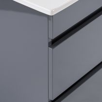 Cube 80 alsó szekrény mosdóval