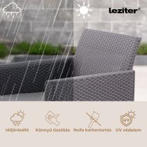 Claire VI 8 személyes kerti bútor garnitúra orlando asztallal