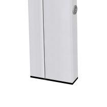 Ezra 120 cm szögletes üveg étkezőasztal