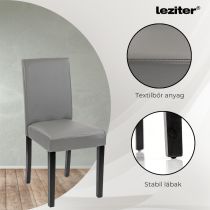 Leon 4+1 étkező garnitúra yorki tölgy-szürke