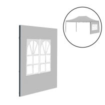 Kerti pavilon ablakos oldalfal ponyva 3x4,5 m