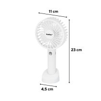 Galar kézi hordozható usb ventilátor tartóval 4 W 1200 mAh