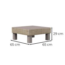 Elements Signature asztal párna nélkül kőris