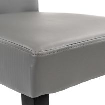 Megan 6+1 étkező garnitúra fehér-szürke