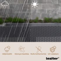 Claire IV 6 személyes kerti bútor garnitúra vigo tárolós asztallal