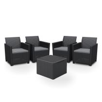 Claire II 4 személyes kerti bútor garnitúra