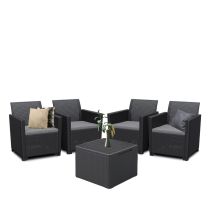 Claire II 4 személyes kerti bútor garnitúra