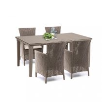 Futurowa 4+1 kerti bútor garnitúra szett