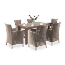 Liowa 6+1 kerti bútor garnitúra szett