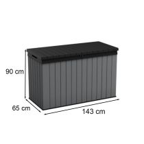 Darwin kerti tároló 662L szürke