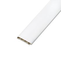 Vinyl SPC padlószegély Snow white 2400x60x12 mm